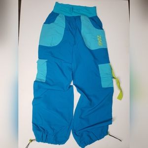 Zumba pants blue size medium